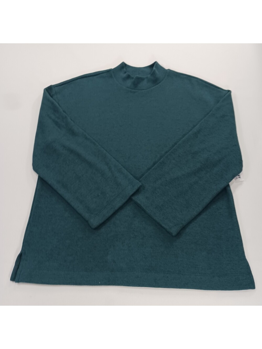 Old Navy Women’s LS Cozy Tunic Jet Stream Teal Green Pullover Sweatshirt Medium